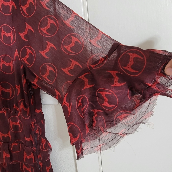 Marvel Scarlet Witch Crowns Allover Print Dress - BoxLunch Exclusive - Picture 7 of 9